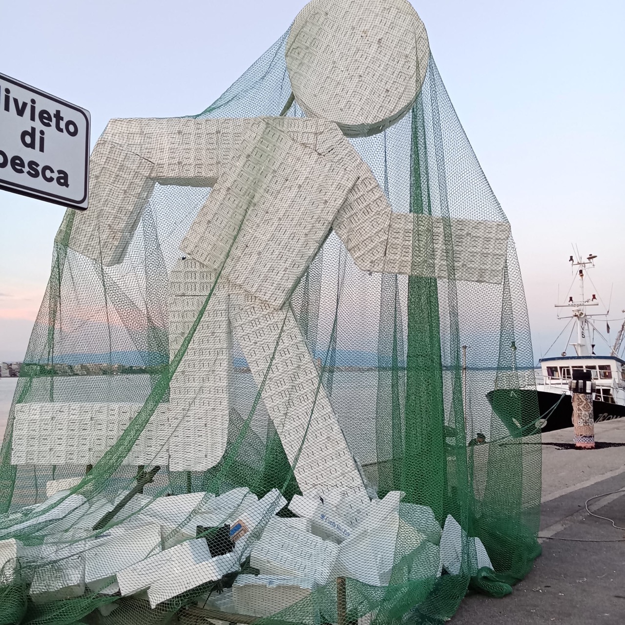 Polystyrene man